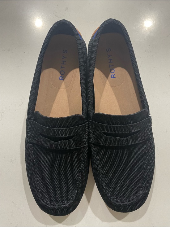 Rothy's Shoes - Rothy's Black Knit Penny Loafers - Women's